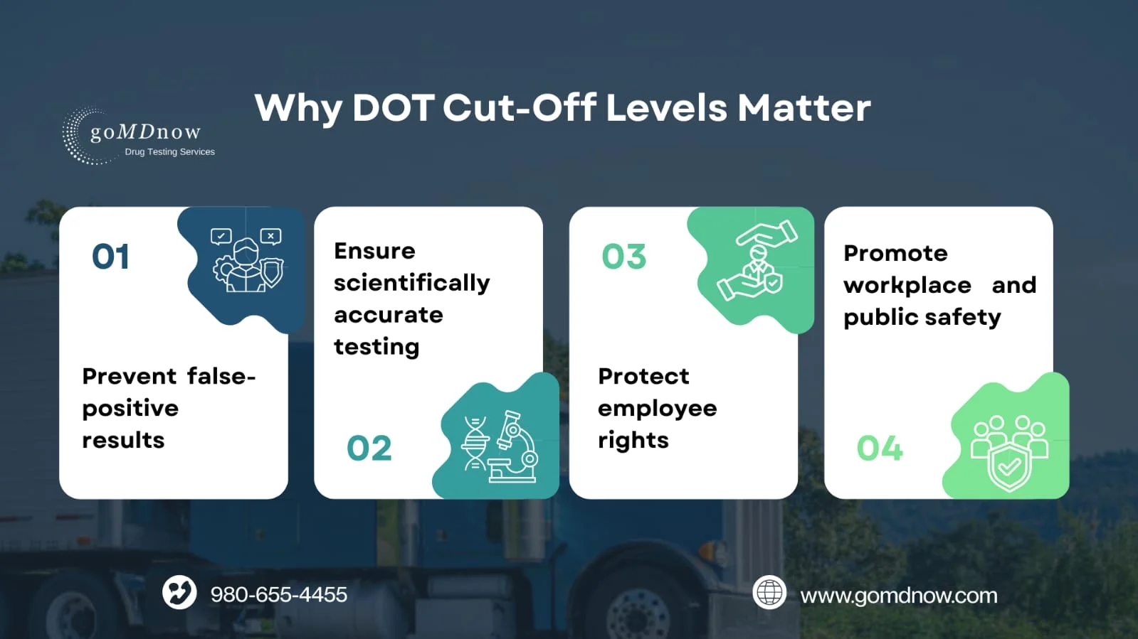 What Are DOT Drug Test Cut-Off Levels?